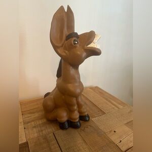 Brown Donkey Figurine Home Accent - Decorative Sculpture
